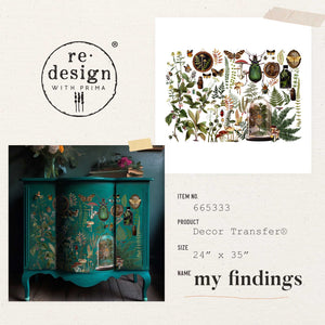 My Findings - Decor Transfer - Redesign with Prima