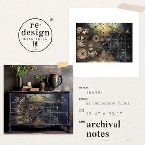 Archival Notes A1 Decoupage Fiber Paper | Vintage Décor - image 3