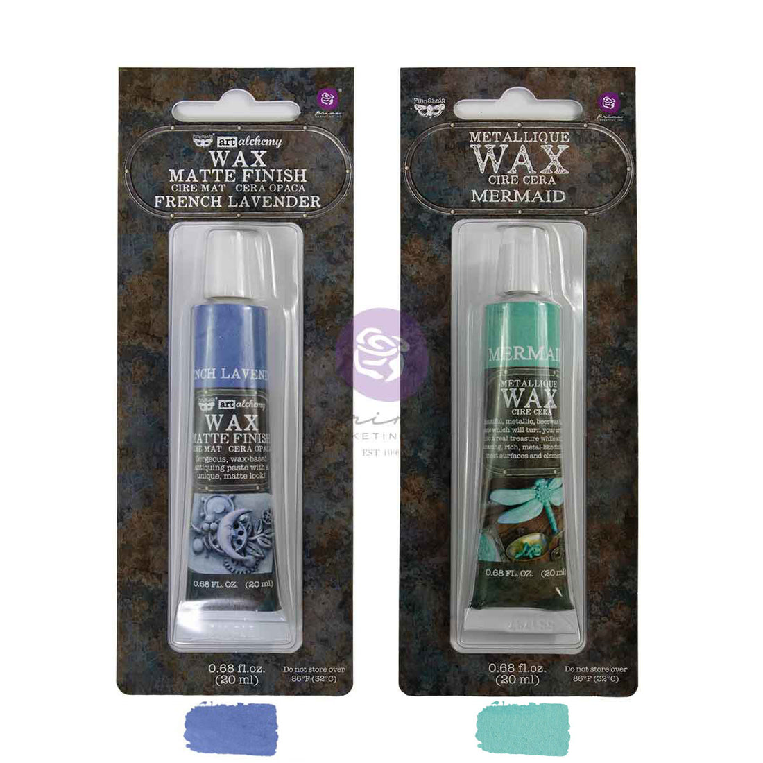 Finnabair Limited Edition Metallique + Matte Wax Set - Whispers