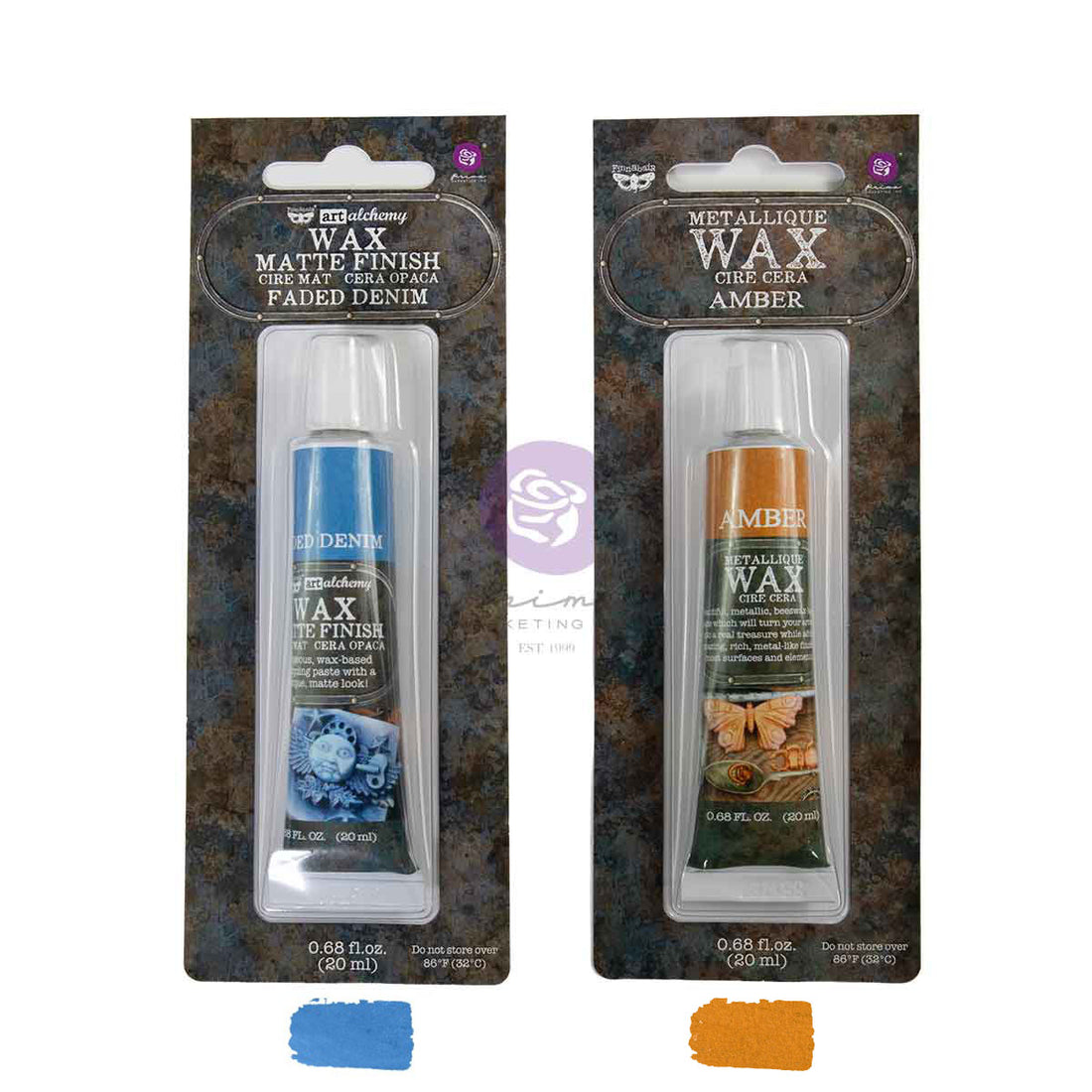 Finnabair Limited Edition Metallique + Matte Wax Set - Visions