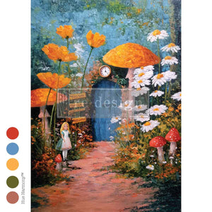 A Choice of Directions - A3 Decoupage Fiber