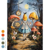 A Trail of Hearts & Hares - A3 Decoupage Fiber