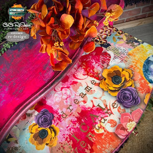 Abstract Beauty CeCe - Decoupage Paper - Redesign with Prima
