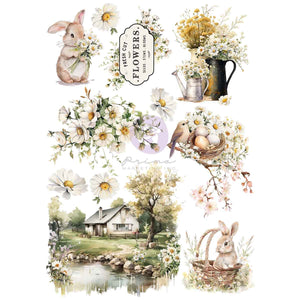Among the Wildflowers - A4 Transfer