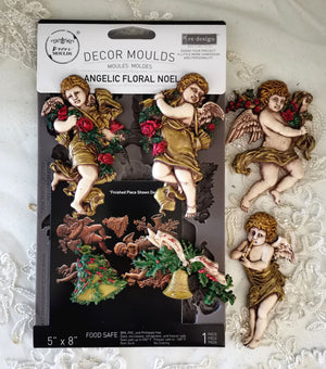 Angelic Floral Noel Decor Mould | Redesign with Prima - image 3