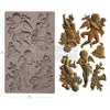 Angelic Floral Noel - Decor Mould - Silicone Mold