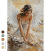Angelic Reverie - A3 Decoupage Fiber