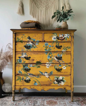Aviary Elegance - Decor Transfer - Furniture Transfer