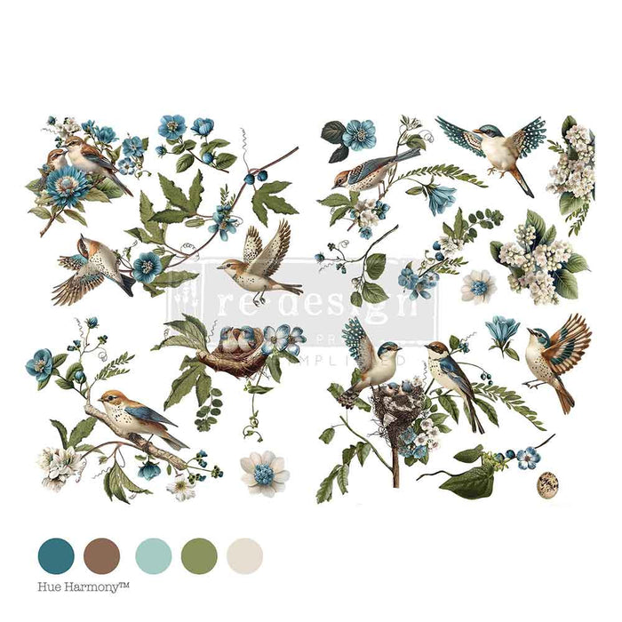 Aviary Elegance - Decor Transfer - Furniture Transfer