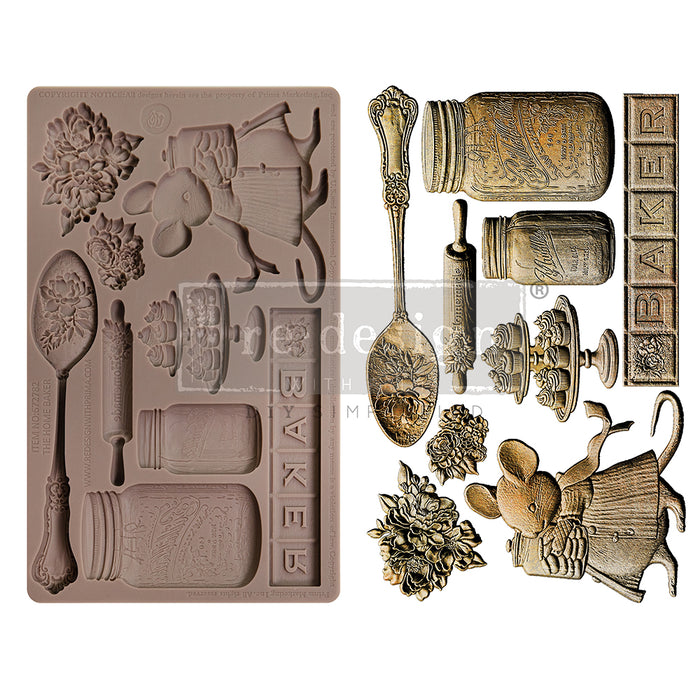 Baker's Delight - Decor Mould - Silicone Mold