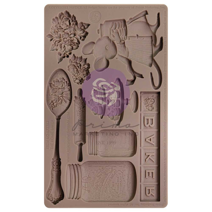 Baker's Delight - Decor Mould - Silicone Mold