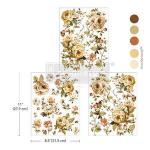 Belle Epoque Blooms - Middy Transfer - Medium Transfer