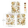 Belle Epoque Blooms - Middy Transfer - Medium Transfer