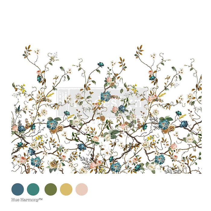 Blue Vine - Decor Transfer - Furniture Transfer