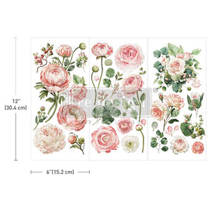 PRE-ORDER Blushing Blooms - Mini Transfer - Small Transfer