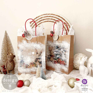 Bunny Wonderland - A3 Decoupage Paper Pack