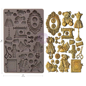 Buttons & Keepsakes - Decor Mould - Silicone Mold