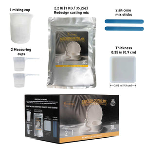 Redesign Casting Mix Kit - Mould Material