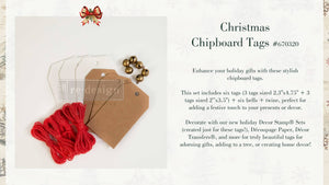 Christmas Chipboard Tags - Redesign Gift Tags
