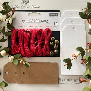 Christmas Chipboard Tags - Redesign Gift Tags