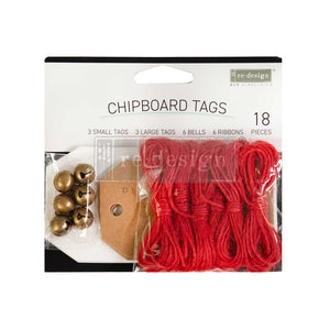 Christmas Chipboard Tags - Redesign Gift Tags