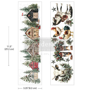 Christmas on the Farm Luxe Transfer