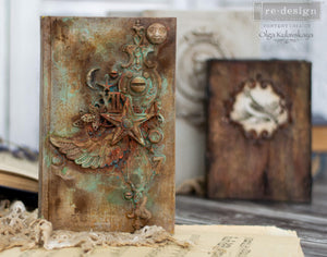 Cogs & Wings - Decor Mould - Silicone Mold