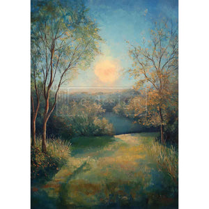 Cozy Countryside - A3 Decoupage Fiber