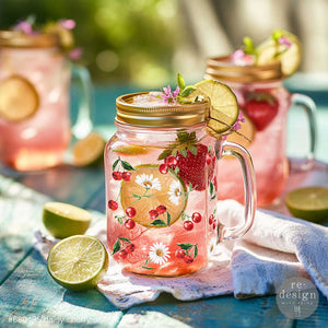 Daisy Cherry Delight Luxe Transfer - image 5