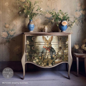 Dreamy Bunnies - Decoupage Paper Pack - image 2