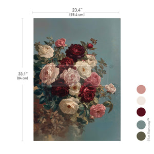 Ethereal Rosebush - Decoupage Paper - Fiber Paper