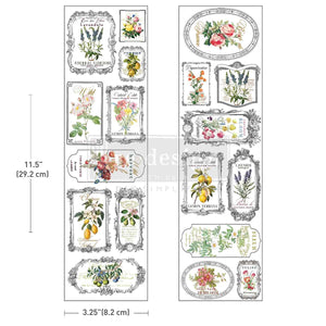 Fleur De Frame Luxe Transfer