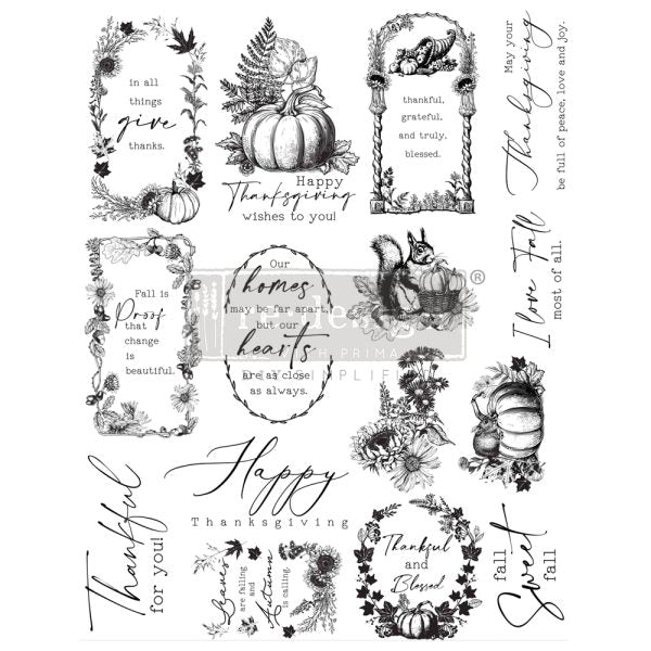 Fall Sweet Fall - Decor Stamp