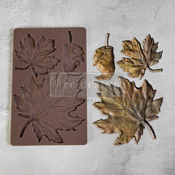 Falling Leaves Fantasy - Decor Mould - Silicone Mold