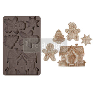 Festive Gingerbread Treats Decor Mould | Redesign with Prima