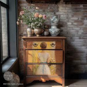 Fields of Grace A3 Decoupage Fiber | Country Décor - image 2