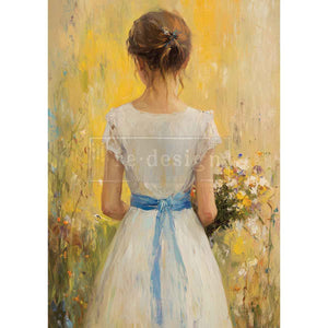 Fields of Grace - A3 Decoupage Fiber