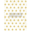 Fleur De Lis Gold Foil - Decor Transfer