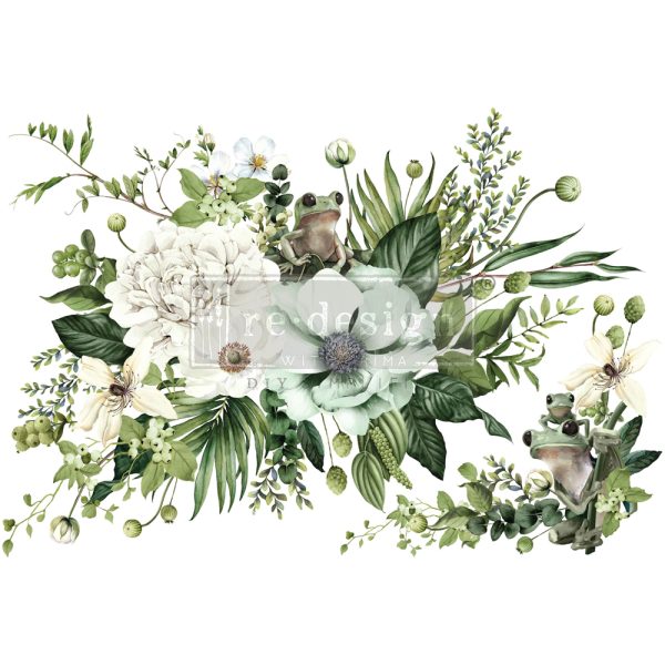 Froggy Meadow Greens - Decor Transfer - Furniture Transfer