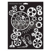 Gear Works - Decor Stencil