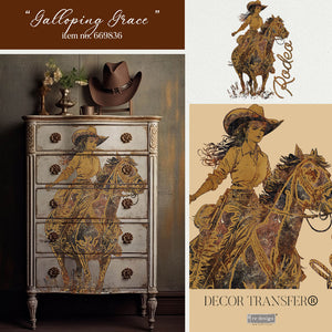 Galloping Grace - Decor Transfer - Furniture Transfer