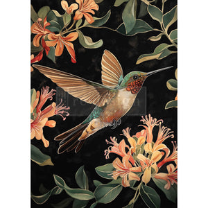Garden Flutter - A3 Decoupage Fiber
