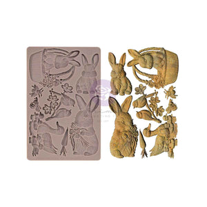 Garden Meadow Friends - Decor Mould - Silicone Mold