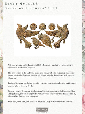 Gears of Flight Decor Mould | Redesign with Prima - image 8