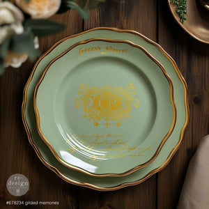 Gilded Memories - H2O Decor Transfer