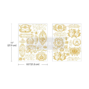 Gilded Memories - H2O Decor Transfer
