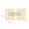 Golden Lacework - Gold Foil Middy - Medium Transfer