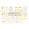 Golden Tiding Gold Foil Middy Transfer