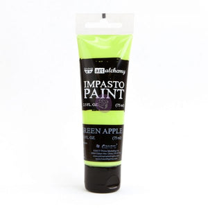 Green Apple - Impasto Paint - Art Alchemy