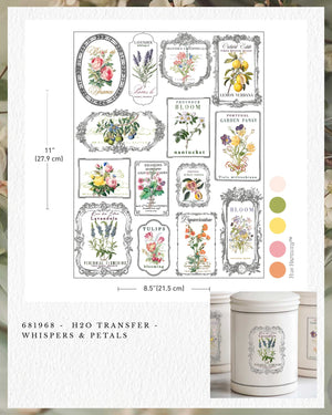 Whispers & Petals - H2O Decor Transfer - image 4